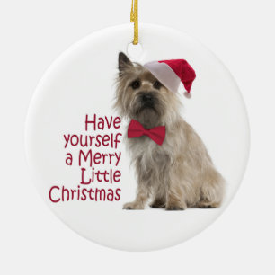 Kerst-versiering Caïro Terrier Keramisch Ornament