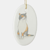 Kerst-versiering van Grumpy Katie Keramisch Ornament (Rechts)