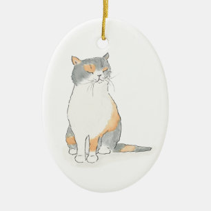Kerst-versiering van Grumpy Katie Keramisch Ornament