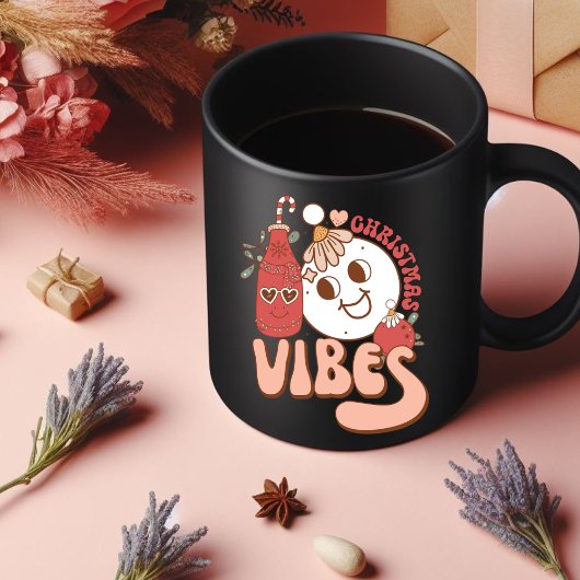 Kerst Vibes Drink Koffie Mok