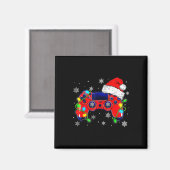 Kerst Video Game Controller Santa Hat Gamer Bo Magneet (Voorkant / Achterkant)