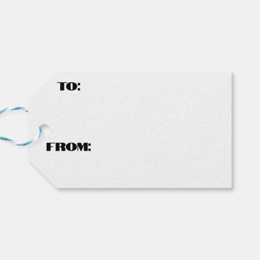 Kerst vieren cadeaulabel (Achterkant Horizontaal)