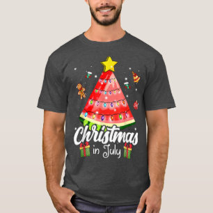 Kerst vieren in juli met Watermeloen Christus T-shirt