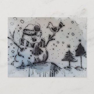 Kerst vieren met geluk feestdagenkaart