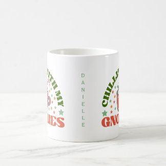 Kerst vieren met mijn kabouters - Gepersonaliseerd Koffiemok