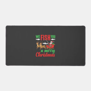 Kerst Vissen Merry Fish Jou Bureaumat