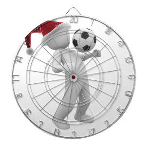 kerst voetbal dartbord