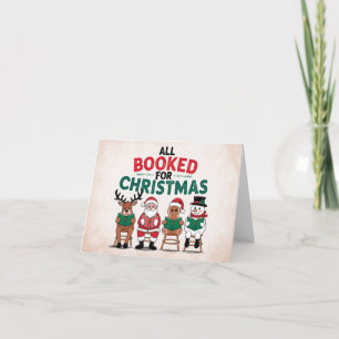 Kerst voor de lezers kaart