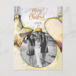 Kerst voor sierdoeleinden briefkaart