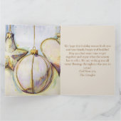 Kerst voor sierdoeleinden kaart (Binnen)