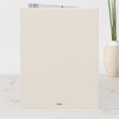 Kerst voor sierdoeleinden kaart (Achterkant)