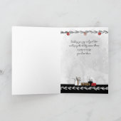 Kerst voor Vrouw Boss Stijlvolle Dame Kaart (Binnen)