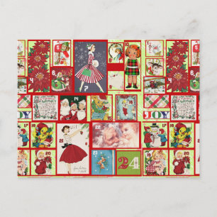 Kerst voorbij briefkaart