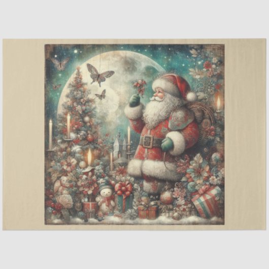 Kerst voorbij Design Series 30 Tissuepapier (Voorkant)