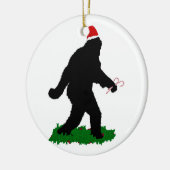 Kerst voorbij, Squatchin' voorbij Keramisch Ornament (Links)