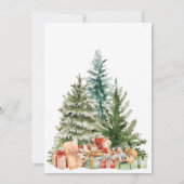 Kerst Vrachtwagen Bundel van Joy Baby shower Kaart (Achterkant)