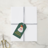 Kerst vreugde Kerstgroet van  Cadeaulabel (Met Touw)
