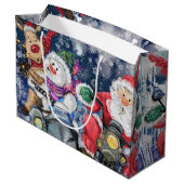 Kerst Vrienden Cadeautas (Achterkant Gekanteld)