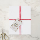 Kerst Vrolijk en Bright Teacher Gift Labels Cadeaulabel (Met Touw)