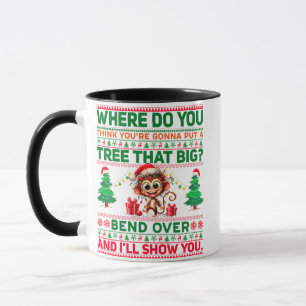 Kerst Vrolijk Kerstcadeau voor Aap Mok