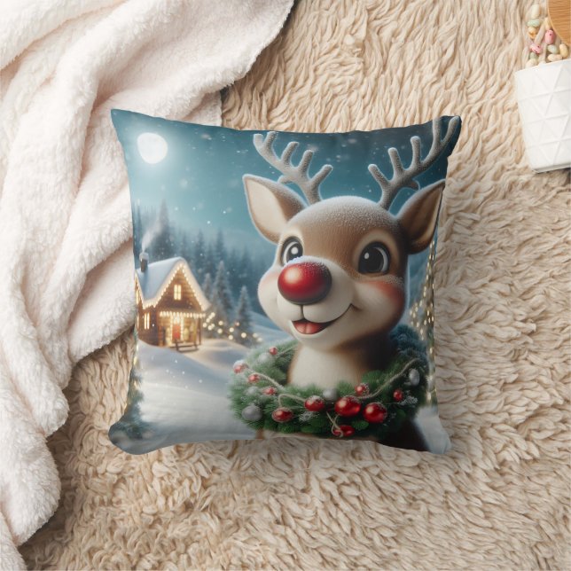 Kerst Vrolijk Kussen (Deken)