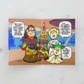 Kerst vs Kerst Kaart (Binnen)