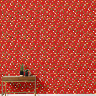Kerst wallpaper patroon achtergrond geschenken roo behang