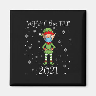 Kerst Wat De Elf 2021 Leuke Xmas Magneet