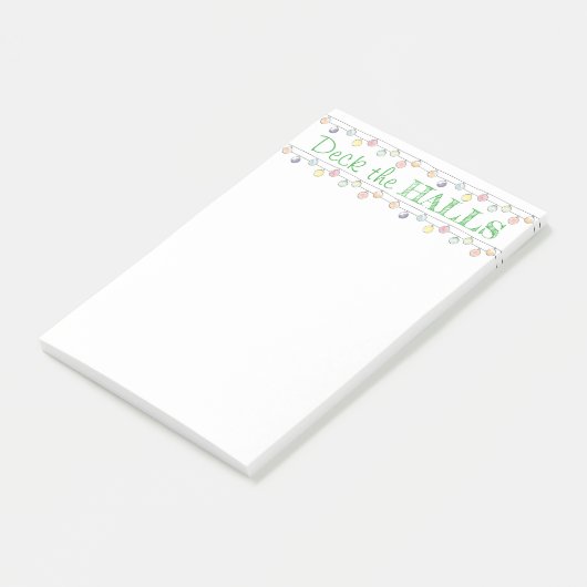 Kerst Waterverf Ornamenten Dek de zalen Post-it® Notes (Schuin)