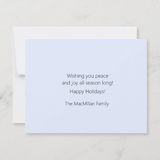 Kerst Waterverf Snowflake (Achterkant)