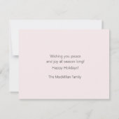 Kerst Waterverf Truck Winter Scene (Achterkant)