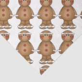 Kerst Weefsel Papier/Gingerbread Man Tissuepapier (Detail)