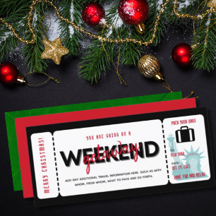 Kerst Weekend Getaway Cadeaubon Ticket
