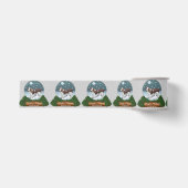 Kerst Welsh Springer Spaniel Grosgrain Lint (Voorkant)