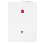 Kerst Wenskaart ontwerp (Achterkant)