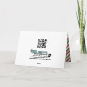 Kerst - Westie - Sammy Feestdagen Kaart (Achterkant)