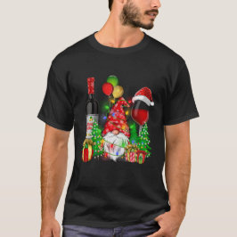 Kerst Wijn Gnomes voor Xmas Cheer T-shirt