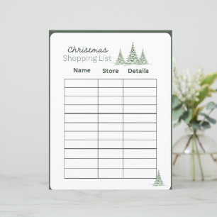Kerst Winkel Lijst Planner Pagina
