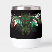 Kerst Winter Groen Man (Achterkant)