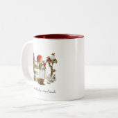 Kerst/Winter Mok (Voorkant links)