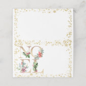 kerst winter Noel feestdag (Buitenkant ongevouwen)