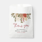 Kerst Winter Vrijgezellenfeest Bedankzakje (Voorkant)