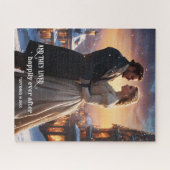 Kerst Winter Wedding Jubileum  Kunst Legpuzzel (Horizontaal)