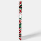 Kerst/Winterbeurs eiland rood & groen Case-Mate iPhone Case (Achterkant / Rechts)