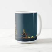 Kerst winternacht mok (Voorkant rechts)
