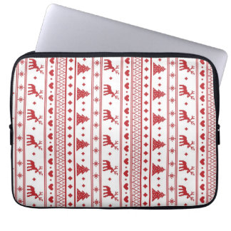 Kerst-/winterpatroon Laptop Sleeve