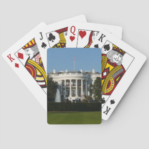 Kerst Wit Huis voor Feestdagen Washington DC Speelkaarten