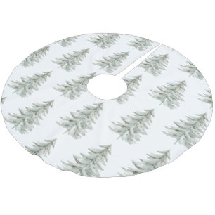 Kerst Witte Groene Bomen Kerstboom Rok