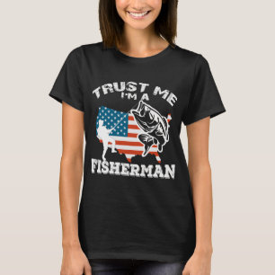 Kerst Witte Steur Vis T-shirt