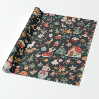 Kerst Wrapping Papier 30 inch x 6 voet